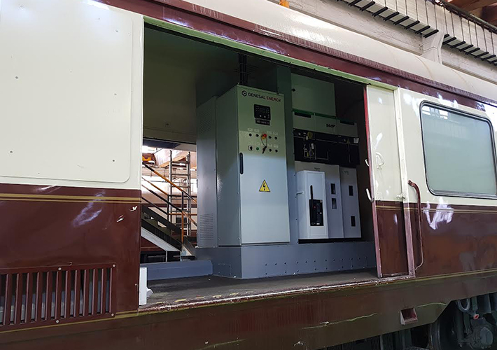 foto noticia Genesal Energy lleva energía de emergencia al tren Al Andalus, uno de los más lujosos de Europa.